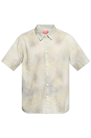 Moschino シンス ハッチワク ノスリフ トレス 04243777 1888 Moschino Printed shirt | Men's Clothing | Vitkac